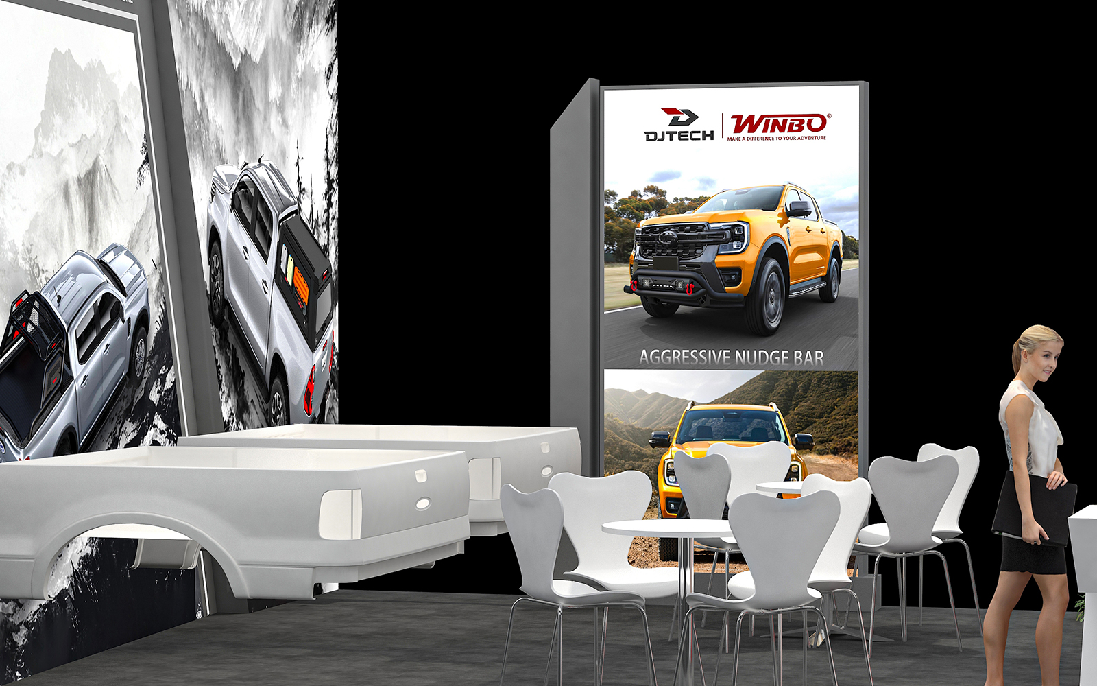 广交会摊位设计搭建图片