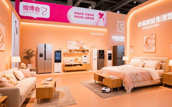 婚博会展览设计：如何运用灯光和材料来营造氛围？